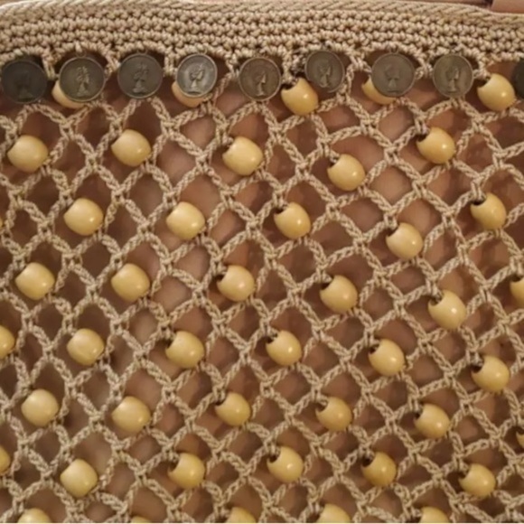 The Sak Original Crochet Purse With Queen Elizabeth Coins VINTAGE - Picture 6 of 9